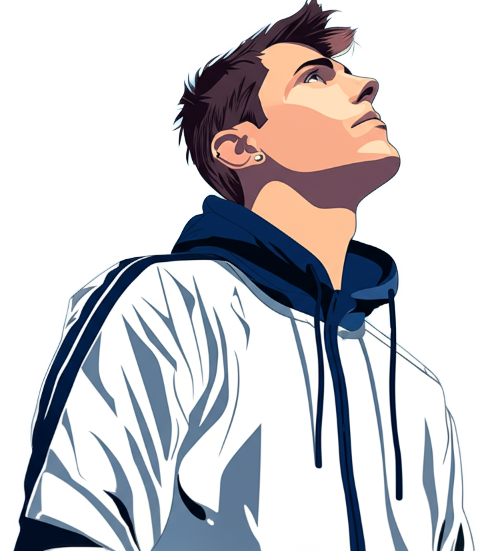 Illustration of Daniel Garro